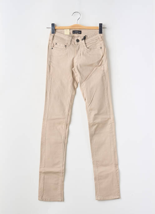Pantalon slim beige CIMARRON pour femme
