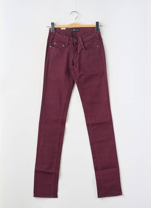 Pantalon slim violet CIMARRON pour femme