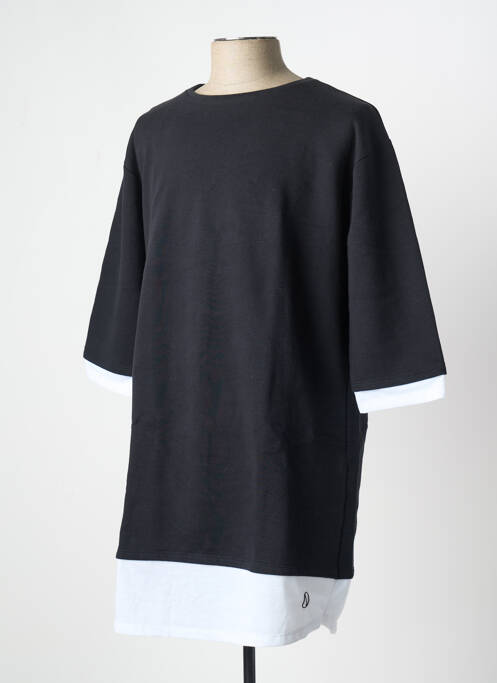 Sweat-shirt noir OCTOBRE NOIR pour femme