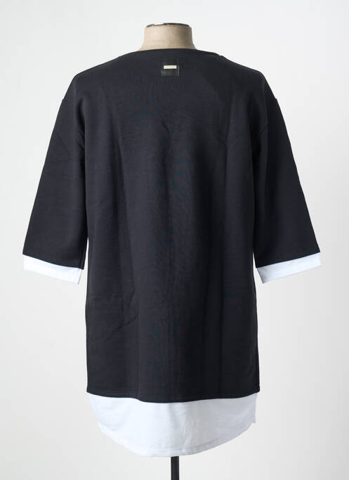 Sweat-shirt noir OCTOBRE NOIR pour femme