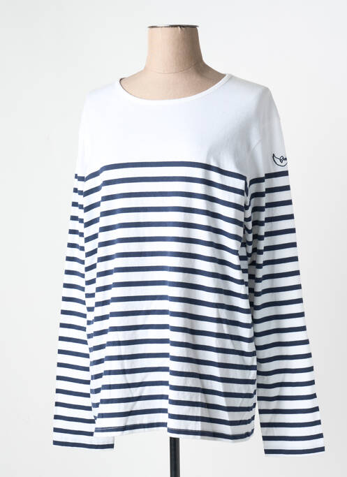 Top blanc BREIZH ANGEL pour femme