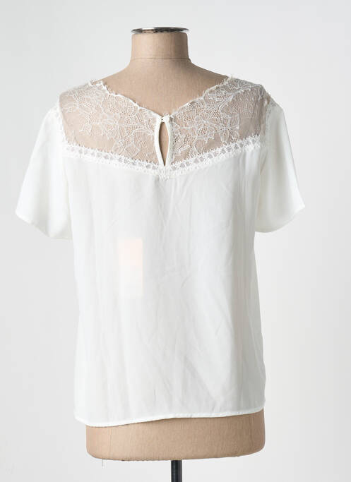 Top blanc GRACE & MILA pour femme