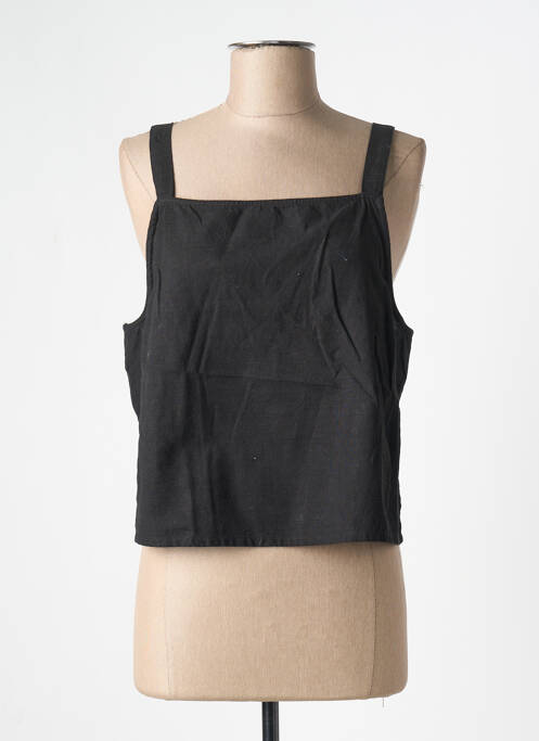 Top noir THINKING MU pour femme