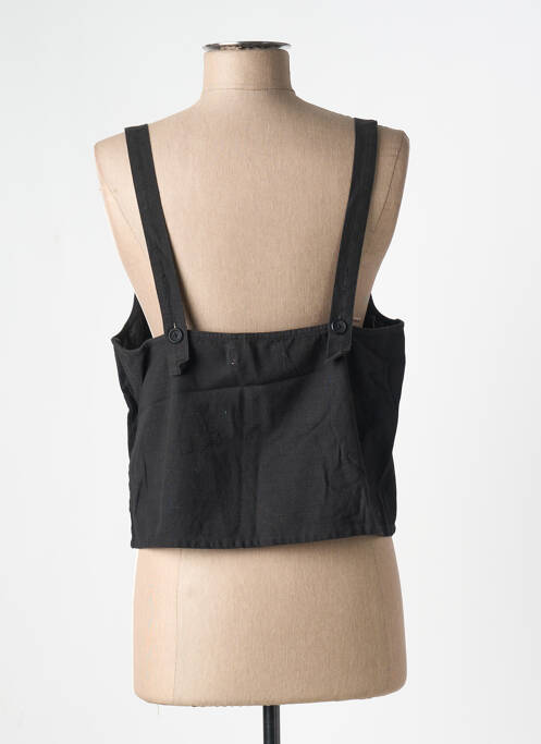 Top noir THINKING MU pour femme