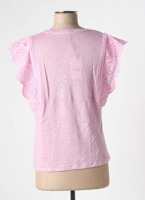 Top rose PEPE JEANS pour femme