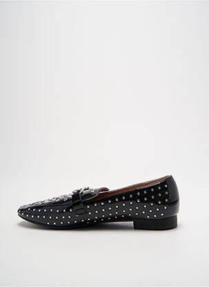 Mocassins matière lisse talon plat jusqu'à 3cm noir VANESSA WU femme
