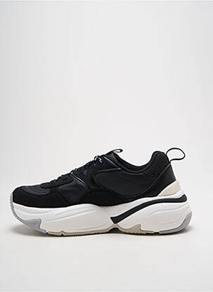 Baskets talon compensé talon de 4 à 6cm noir VICTORIA femme