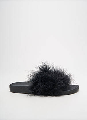 Mules/sabots voute plantaire talon plat jusqu'à 3cm noir THE WHITE BRAND femme