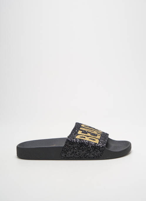 Mules/sabots voute plantaire talon plat jusqu'à 3cm noir THE WHITE BRAND femme