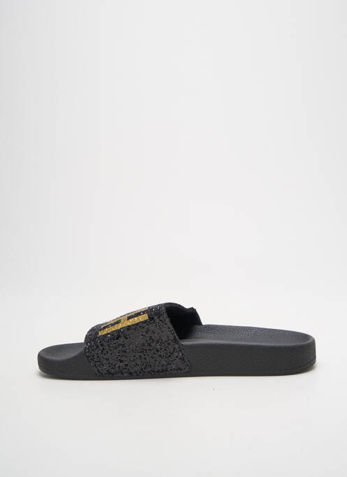 Mules/sabots voute plantaire talon plat jusqu'à 3cm noir THE WHITE BRAND femme