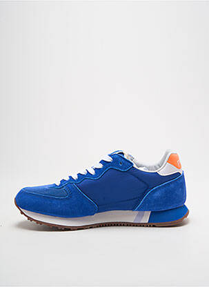 Baskets fermeture lacets bout rond bleu PEPE JEANS garçon
