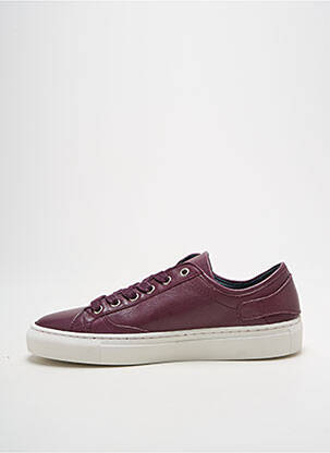 Baskets fermeture zip et lacets talon plat jusqu'à 3cm violet PATAUGAS femme