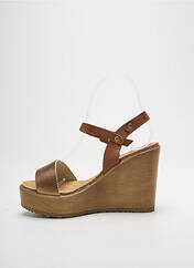 Sandales/Nu pieds marron AMOA pour femme seconde vue