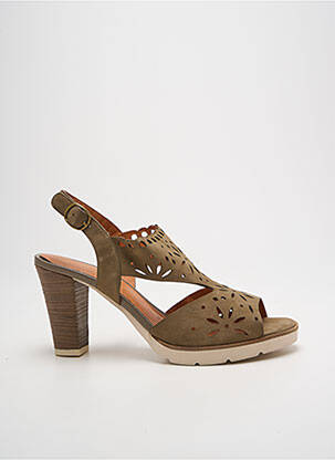 Sandales/Nu pieds vert MAM'ZELLE pour femme
