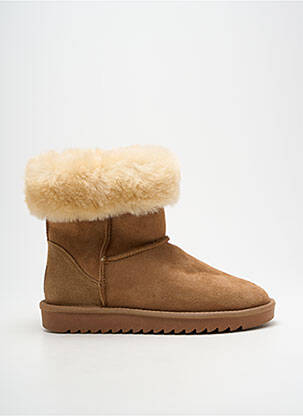 Bottines/boots fourrée talon plat jusqu'à 3cm marron ARA femme