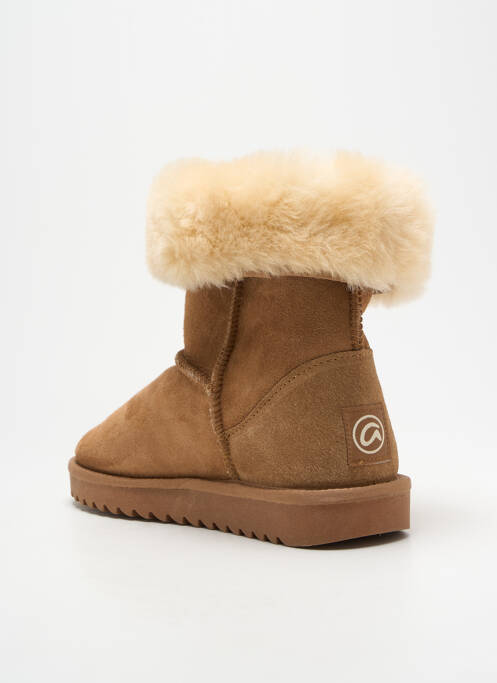 Bottines/boots fourrée talon plat jusqu'à 3cm marron ARA femme