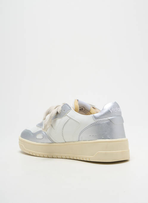 Baskets argent VICTORIA pour femme
