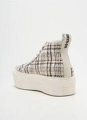 Baskets beige NO NAME pour femme seconde vue
