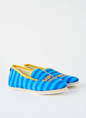 Chaussons/Pantoufles bleu CHAUSSE MOUTON pour homme seconde vue