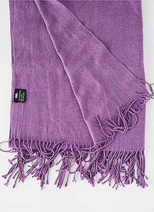 Echarpe violet clair INEL femme