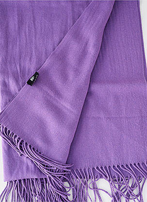 Echarpe violet fonce INEL femme