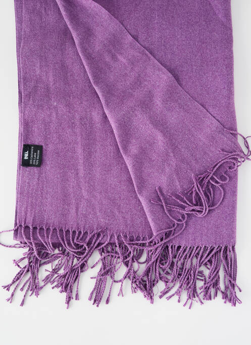 Echarpe violet clair INEL femme
