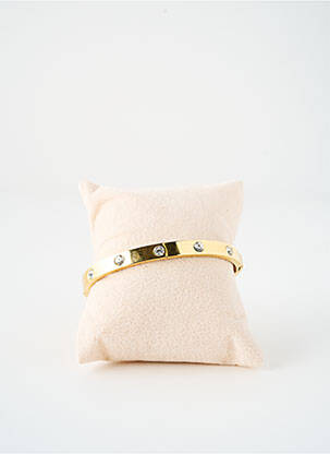 Bracelet fermeture fermoir clips or SATINE femme