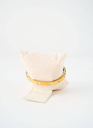 Bracelet fermeture fermoir clips or SATINE femme