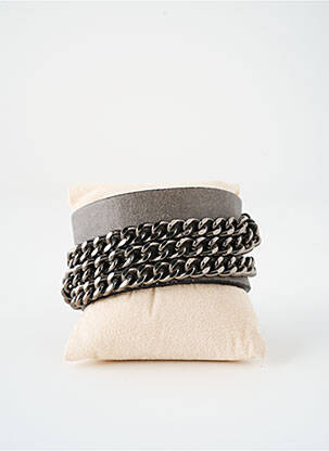Bracelet gris SATINE femme