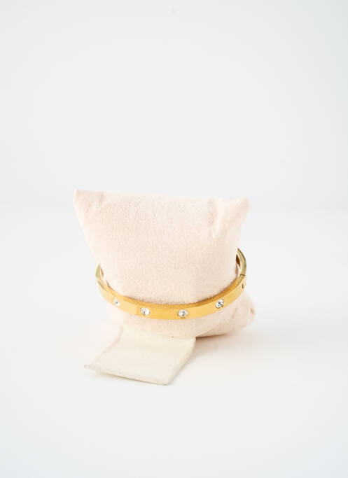 Bracelet fermeture fermoir clips or SATINE femme