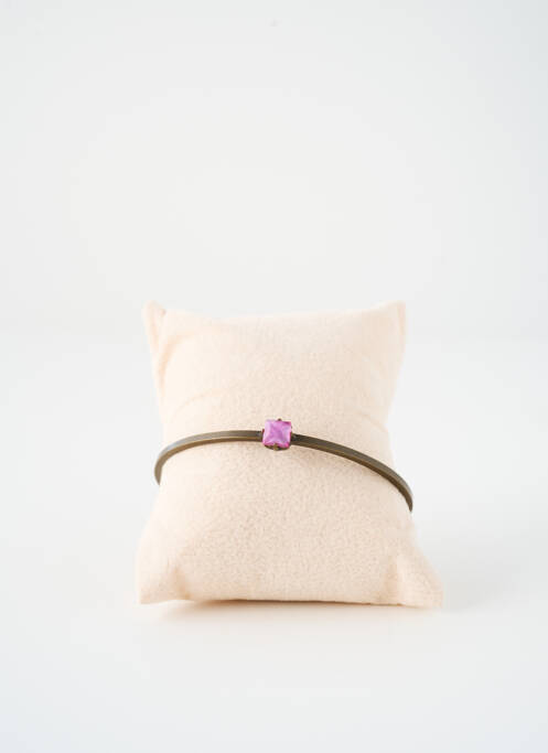 Bracelet matériaux métal violet SATINE femme