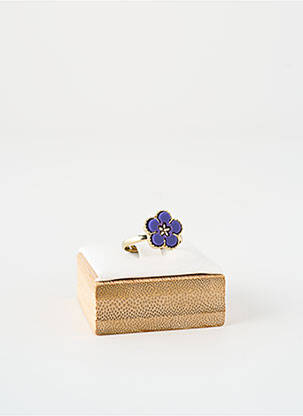 Bague matériaux métal violet SATINE femme