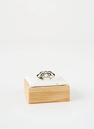 Bague matériaux métal argent SATINE femme