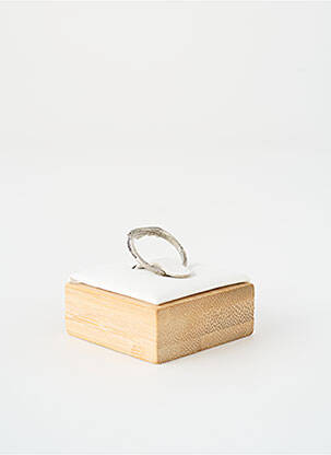 Bague matériaux métal argent SATINE femme