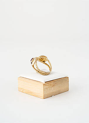 Bague matériaux métal or SATINE femme