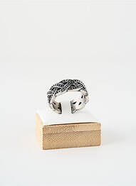Bague matériaux métal argent SATINE homme