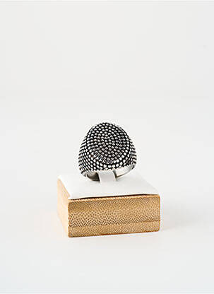 Bague matériaux métal argent SATINE homme