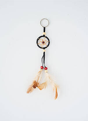 Porte-clé noir SATINE femme