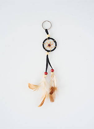 Porte-clé noir SATINE femme
