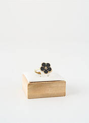 Bague noir SATINE femme seconde vue