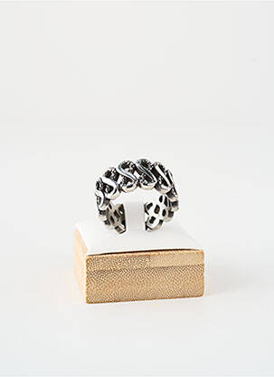 Bague argent SATINE homme