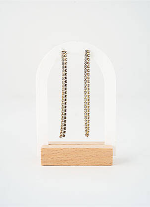 Boucles d’oreilles or SATINE femme