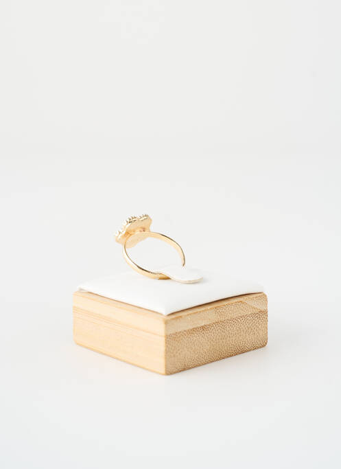 Bague matériaux métal vert SATINE femme