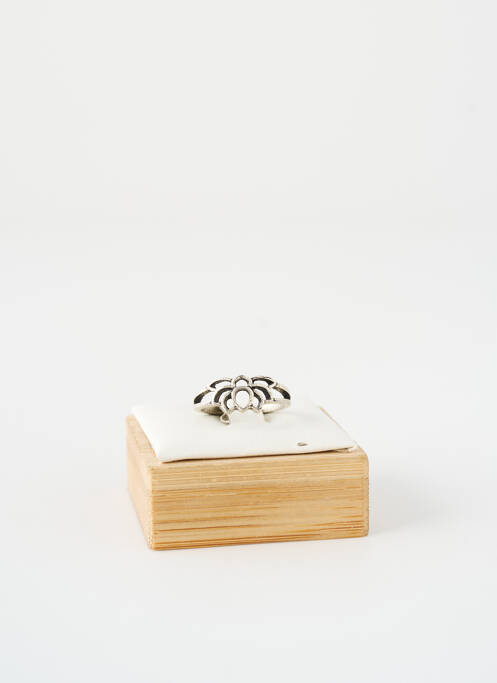 Bague matériaux métal argent SATINE femme