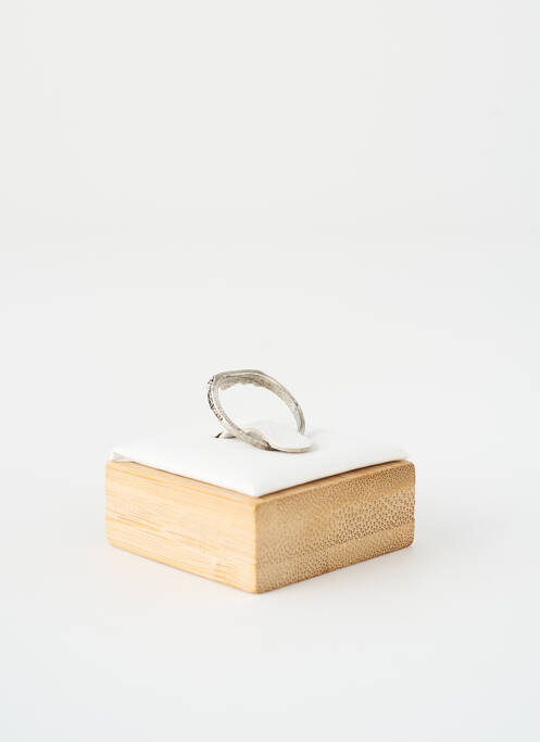 Bague matériaux métal argent SATINE femme