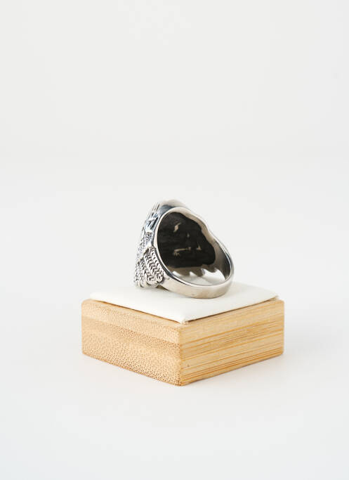 Bague matériaux métal argent SATINE homme