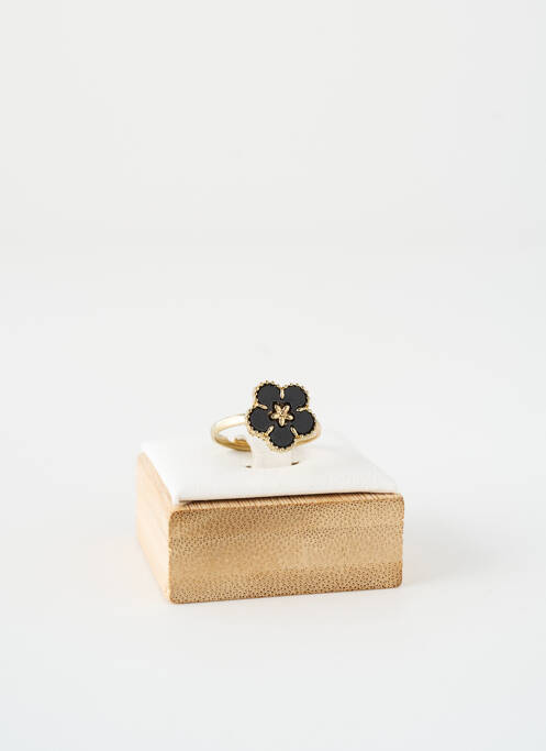 Bague noir SATINE femme