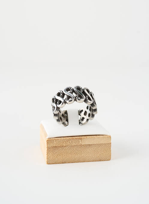 Bague argent SATINE homme