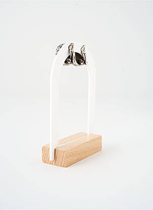 Boucles d’oreilles fermeture fermoir clips argent SATINE femme