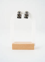 Boucles d’oreilles argent SATINE femme seconde vue